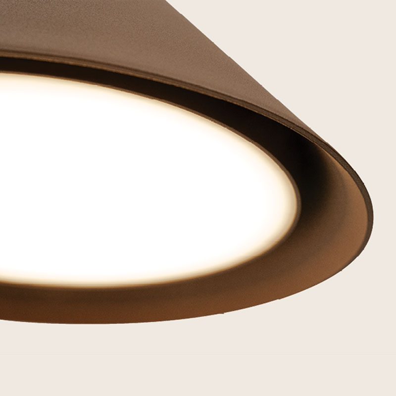 OUTDOOR LIGHTING SANDY COFFEE ΑΠΛΙΚΑ ΤΟΙΧΟΥ 13W IP54