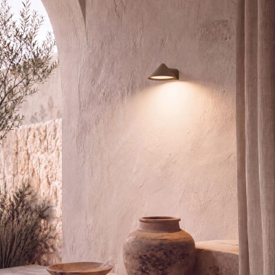 OUTDOOR LIGHTING SANDY COFFEE ΑΠΛΙΚΑ ΤΟΙΧΟΥ 13W IP54