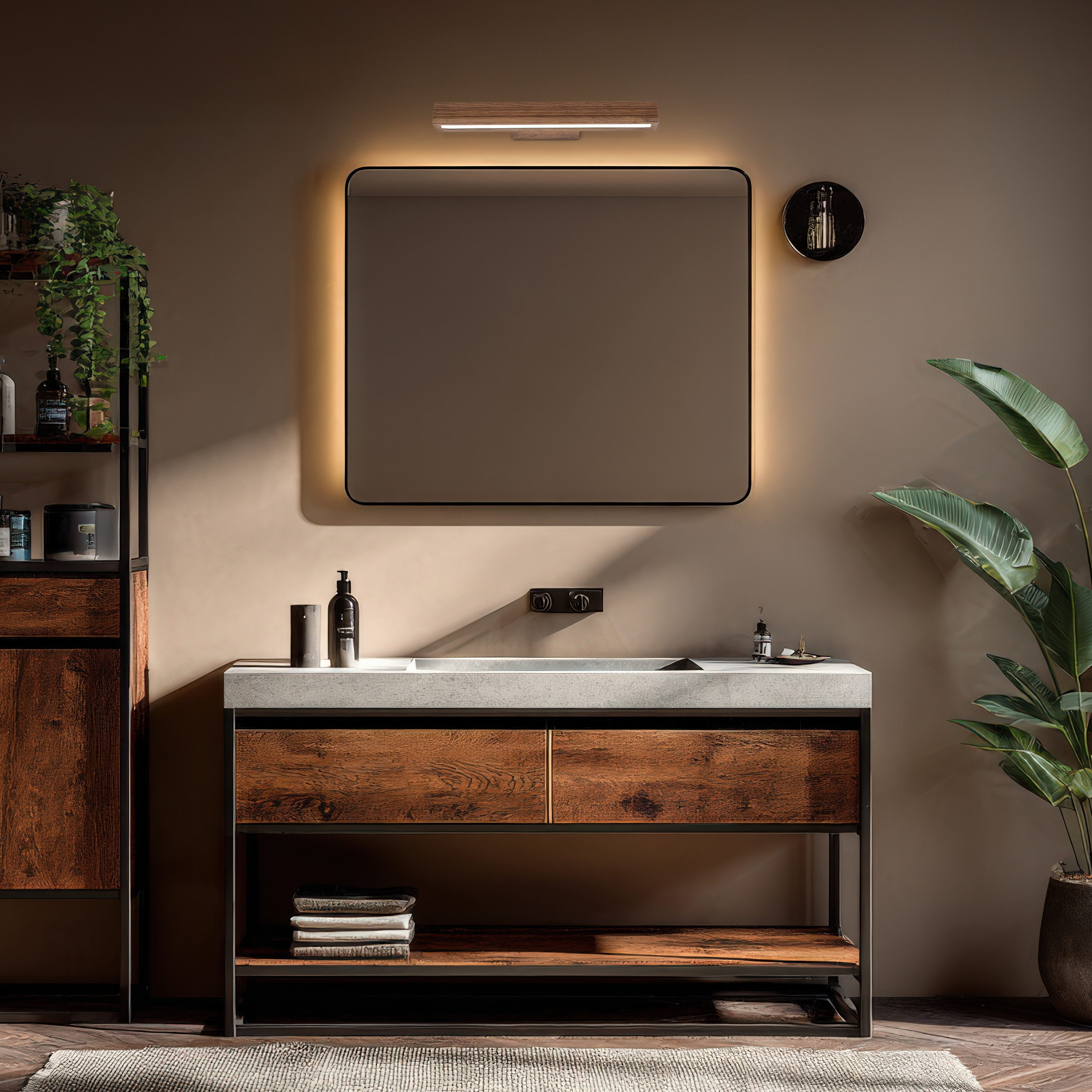 ΑΠΛΙΚΑ ΤΟΙΧΟΥ ΞΥΛΟ ΚΑΡΥΔΙ 988LM L:80CM