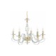 ΚΡΕΜΑΣΤΟ 5/ΦΩΤΟ HANDMADE BLOWN GLASS WITH GOLD FINISH D 76 CM
