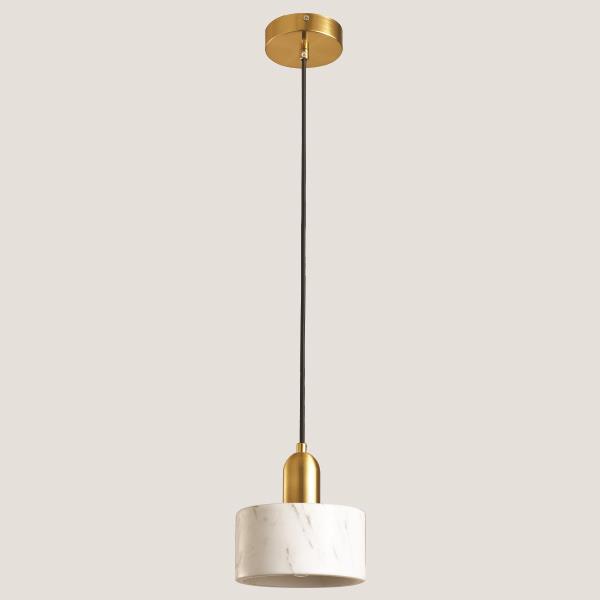 ΚΡΕΜΑΣΤΟ ΦΩΤΙΣΤΙΚΟ Gold White Metal Marble