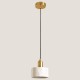 ΚΡΕΜΑΣΤΟ ΦΩΤΙΣΤΙΚΟ Gold White Metal Marble