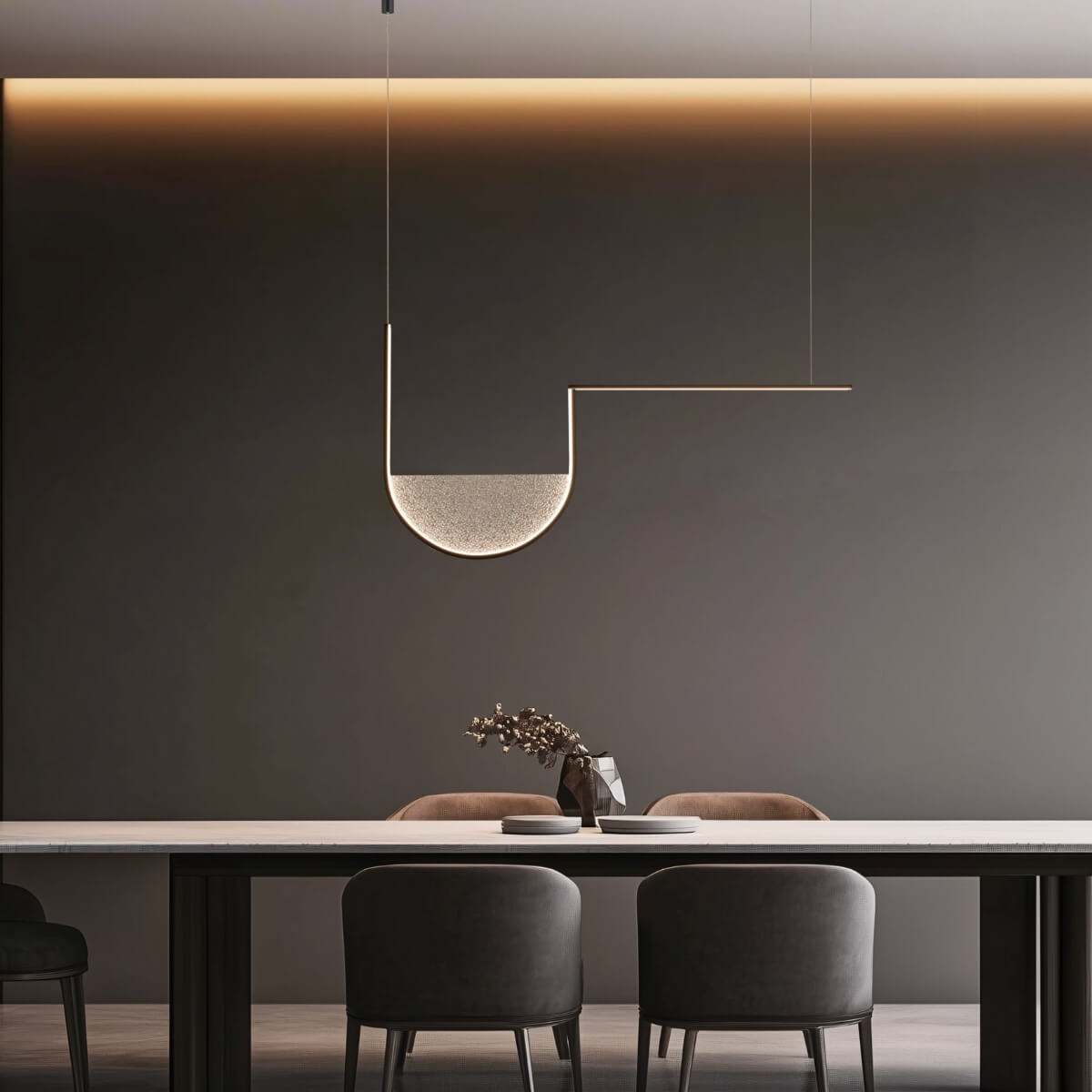 ΚΡΕΜΑΣΤΟ ΦΩΤΙΣΤΙΚΟ LED ΕΣΩΤΕΡΙΚΟΥ ΧΩΡΟΥ 35W 3000K,4000K ΜΑΥΡΟ ΑΛΟΥΜΙΝΙΟ ΜΕ ΑΠΑΛΟ ΓΚΡΙ ΓΥΑΛΙ