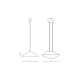 PENDANT LED LIGHT 8W SMD 3000K ACOUSTIC BROWN-GREY
