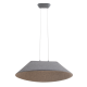 ACOUSTIC PENDANT LED LIGHT 12W SMD 3000K GREY
