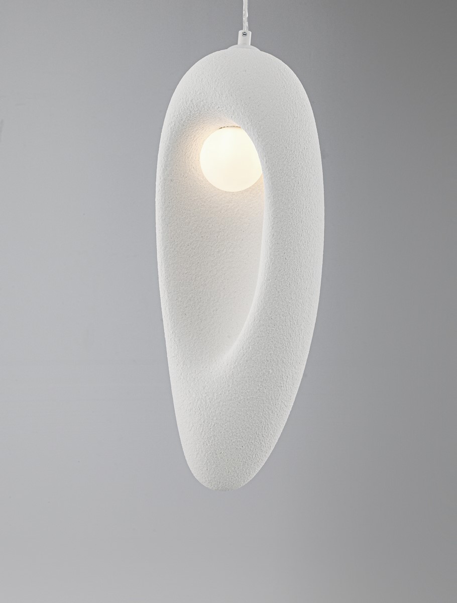 ΚΡΕΜΑΣΤΟ ΜΟΝΟΦΩΤΟ Sandy White Polyurethane & Resin