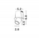 ΧΩΝΕΥΤΟ SPOT  White Aluminium Adjustable Rotating