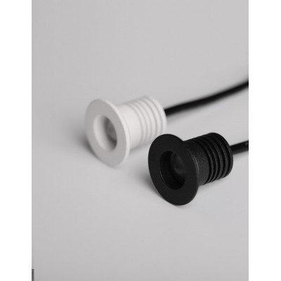 ΧΩΝΕΥΤΟ SPOT ΛΕΥΚΟ ΑΛΟΥΜΙΝΙΟ  D:2.5 H:2.2 cm Cutout: 1.8 cm