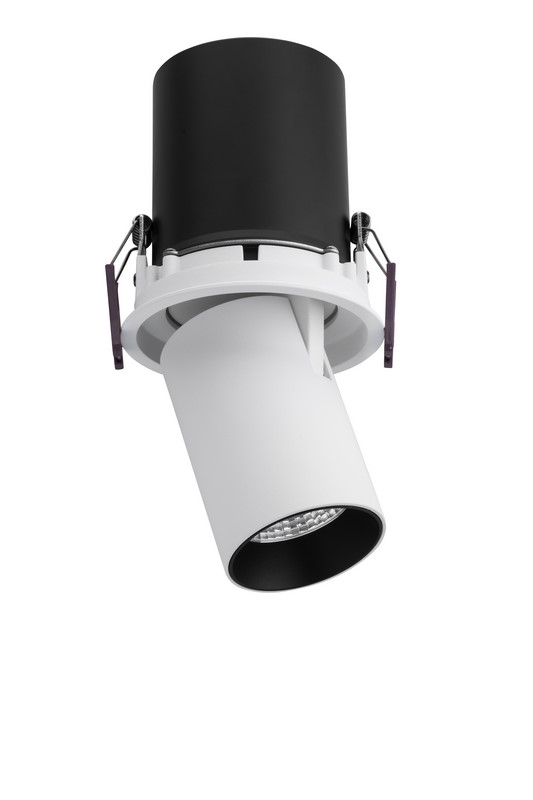 ΧΩΝΕΥΤΟ SPOT  White & Black Aluminium , Adjustable