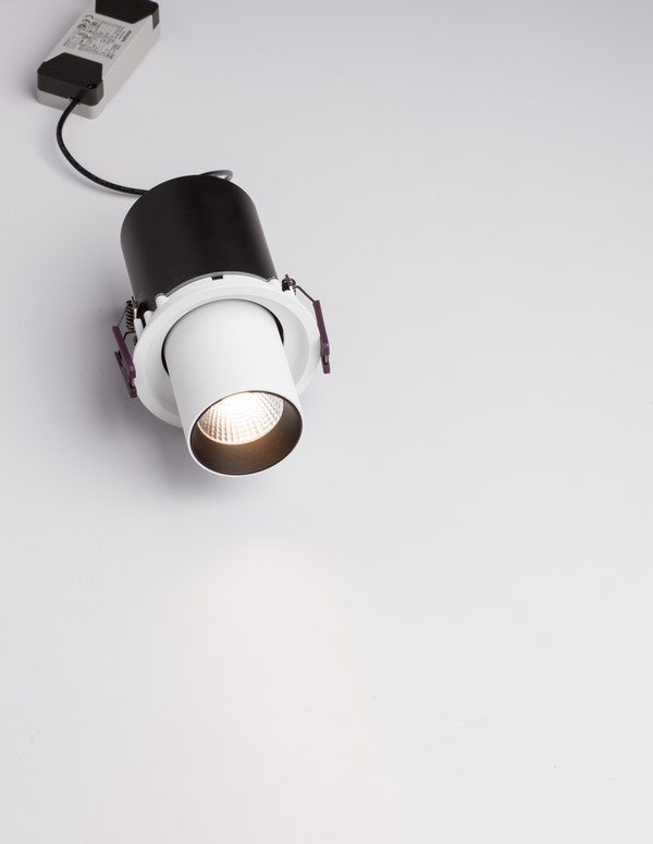 ΧΩΝΕΥΤΟ SPOT  White & Black Aluminium , Adjustable
