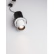 ΧΩΝΕΥΤΟ SPOT  White & Black Aluminium , Adjustable