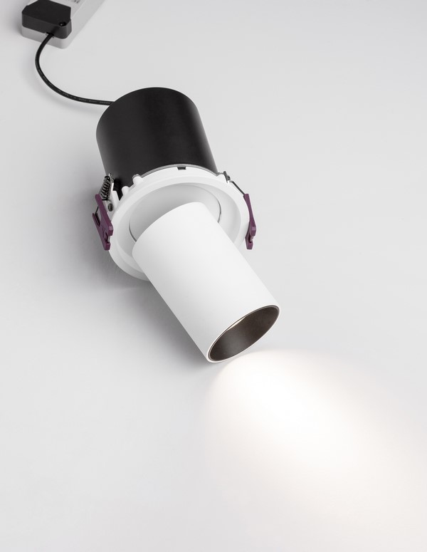 ΧΩΝΕΥΤΟ SPOT  White & Black Aluminium , Adjustable