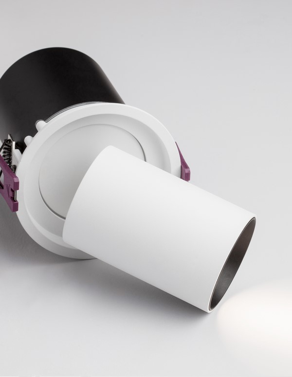 ΧΩΝΕΥΤΟ SPOT  White & Black Aluminium , Adjustable