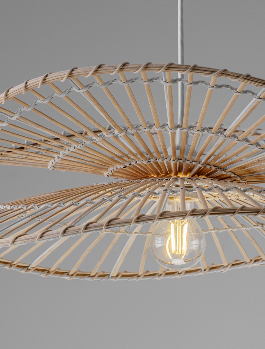 Boho ΚΡΕΜΑΣΤΟ ΦΩΤΙΣΤΙΚΟ ΑΠΟ ΦΥΣΙΚΟ BAMBOO