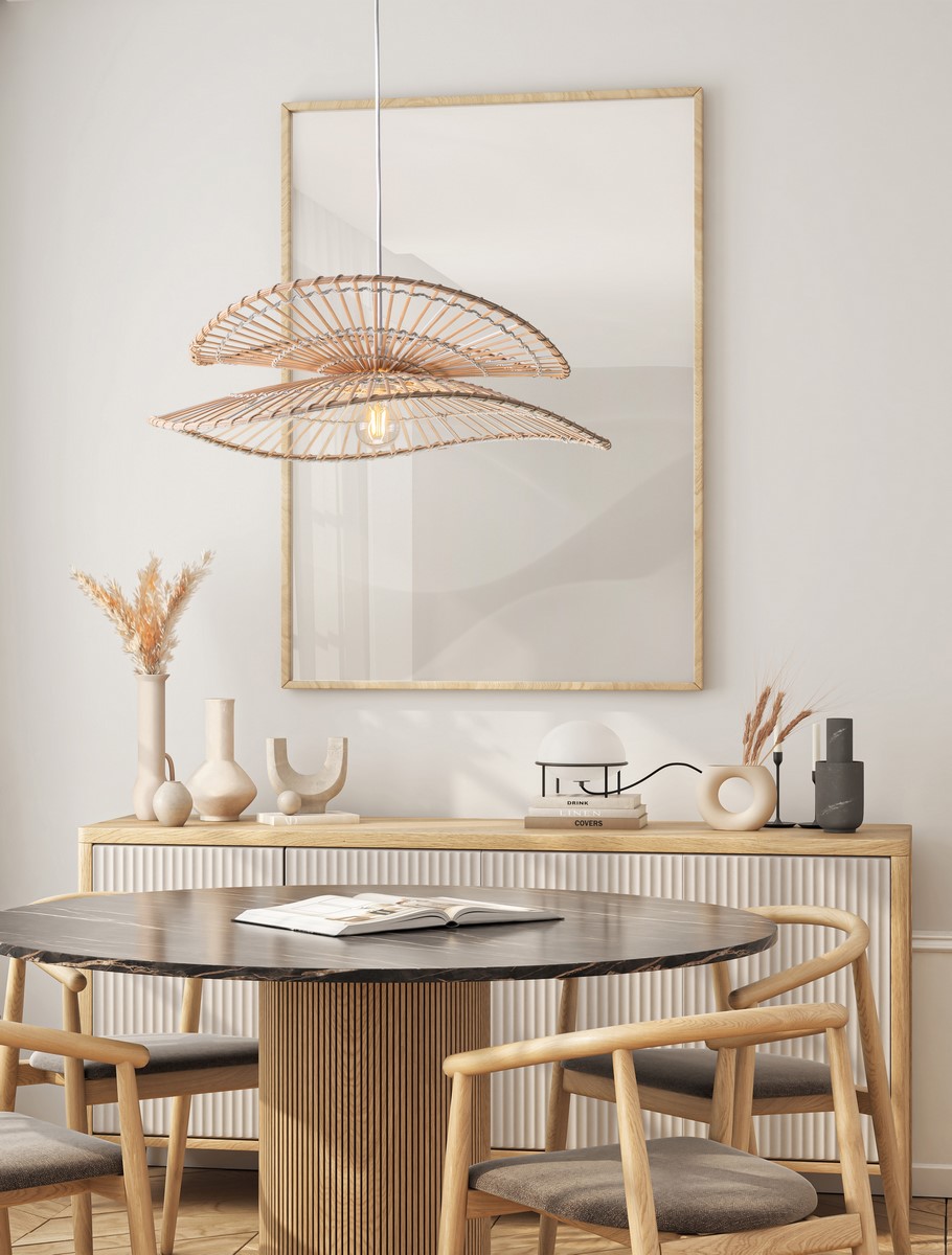 Boho ΚΡΕΜΑΣΤΟ ΦΩΤΙΣΤΙΚΟ ΑΠΟ ΦΥΣΙΚΟ BAMBOO