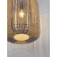 ΒΟΗΟ ΚΡΕΜΑΣΤΟ ΜΟΝΟΦΩΤΟ Natural, Blue & Yellow Rope Sandy Black Steel Base