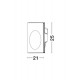 ΧΩΝΕΥΤΑ SPOT White Gypsum Adjustable Brackets