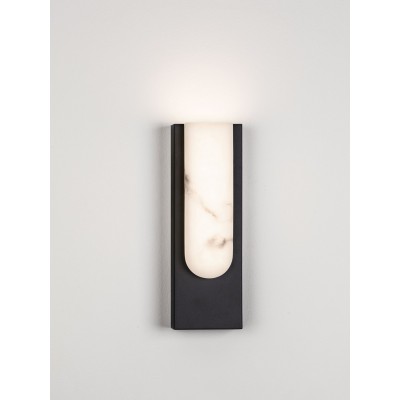 ΑΠΛΙΚΑ ΜΕΤΑΛΛΙΚΗ ΜΑΥΡΗ ΜΑΤ LED L:10cm