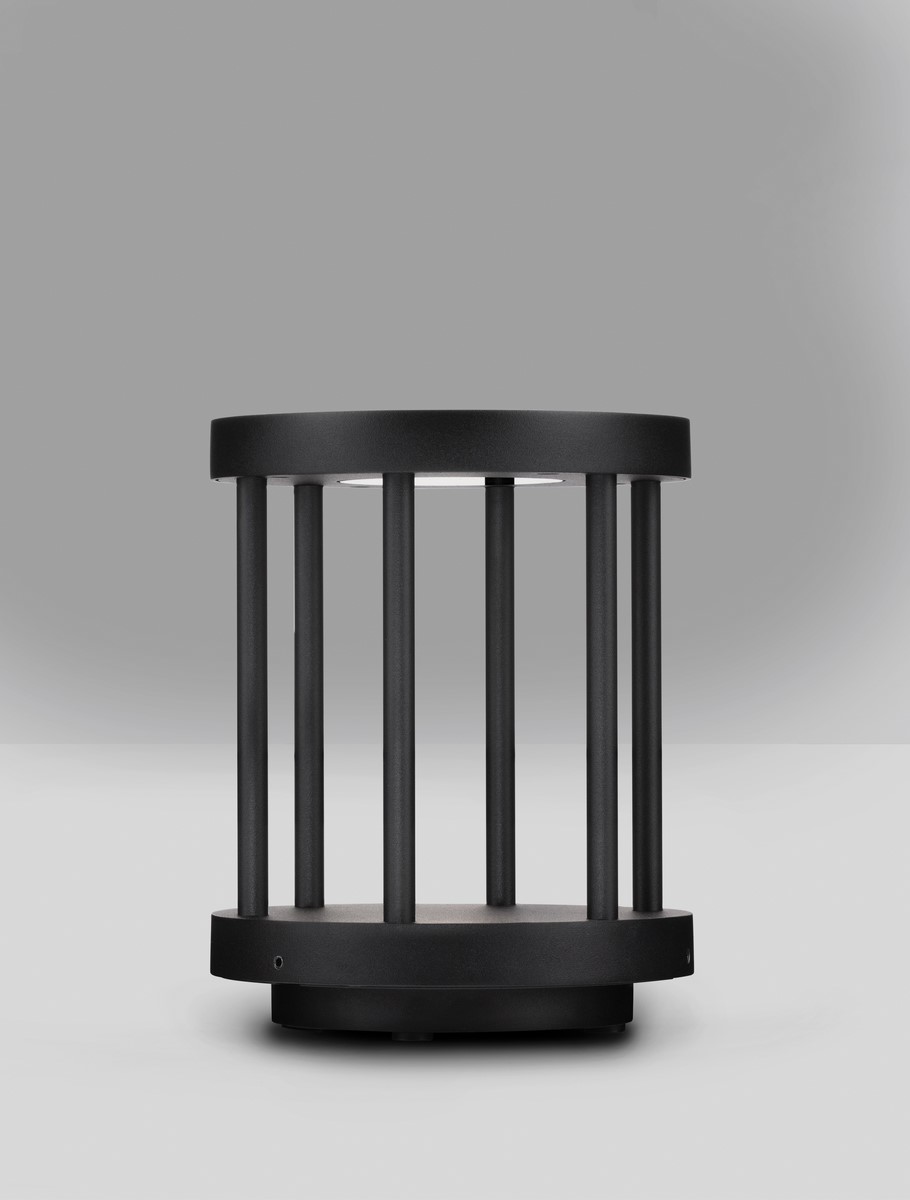 ΕΠΙΔΑΠΕΔΙΟ ΦΩΤΙΣΤΙΚΟ Dark Anthracite Die-Casting Aluminium & Clear Glass IP65