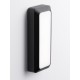 ΑΠΛΙΚΑ ΤΟΙΧΟΥ Dark Anthracite Die-Casting Aluminium & Polycarbonate Frost IP54