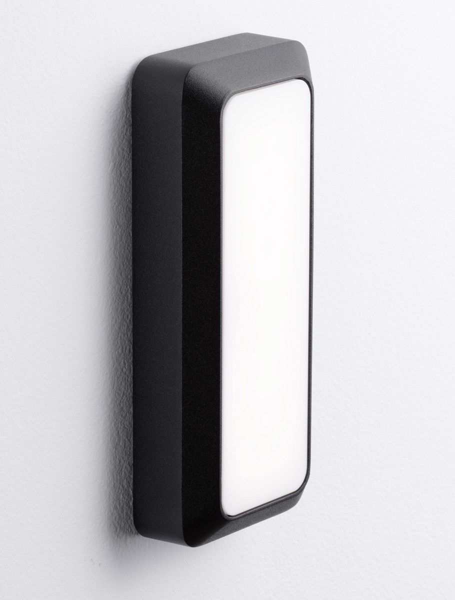 ΑΠΛΙΚΑ ΤΟΙΧΟΥ Dark Anthracite Die-Casting Aluminium & Polycarbonate Frost IP54