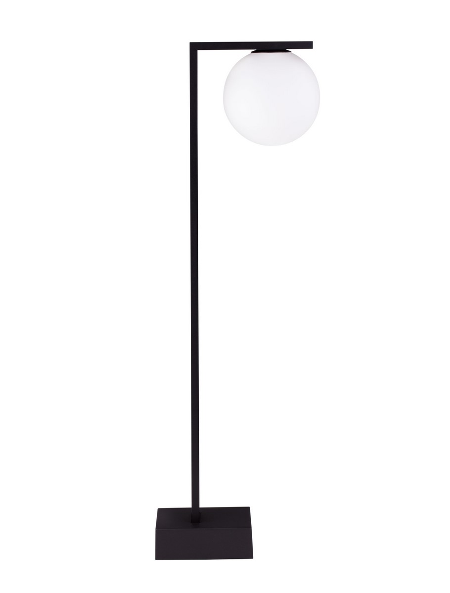 ΦΩΤΙΣΤΙΚΟ ΔΑΠΕΔΟΥ BLACK ALYMINIUM & OPAL GLASS IP65