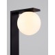 ΦΩΤΙΣΤΙΚΟ ΔΑΠΕΔΟΥ BLACK ALYMINIUM & OPAL GLASS IP65