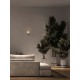 ΑΠΛΙΚΑ ΤΟΙΧΟ LED Brushed Nickel Steel & Aluminium & Smokey Glass