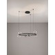 ΚΥΚΛΙΚΟ ΦΩΤΙΣΤΙΚΟ LED ΜΕ FUME ΓΥΑΛΙ D:75cm