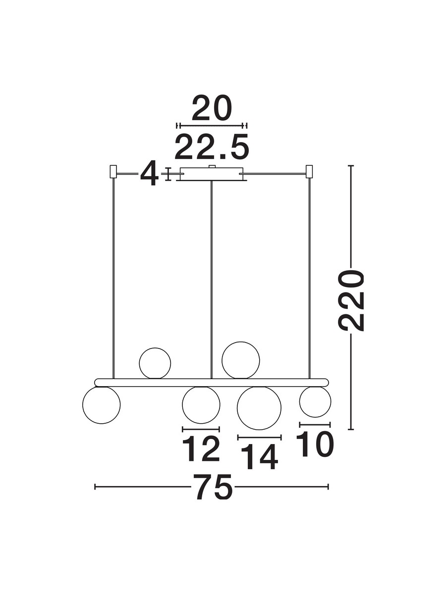 ΚΥΚΛΙΚΟ ΦΩΤΙΣΤΙΚΟ LED ΜΕ FUME ΓΥΑΛΙ D:75cm