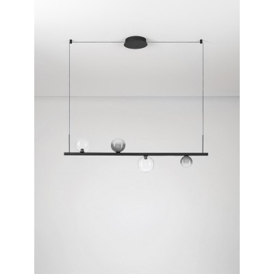 ΓΡΑΜΜΙΚΟ ΦΩΤΙΣΤΙΚΟ LED ΜΕ FUME ΓΥΑΛΙ L:120cm