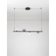 ΓΡΑΜΜΙΚΟ ΦΩΤΙΣΤΙΚΟ LED ΜΕ FUME ΓΥΑΛΙ L:120cm