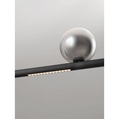 ΓΡΑΜΜΙΚΟ ΦΩΤΙΣΤΙΚΟ LED ΜΕ FUME ΓΥΑΛΙ L:120cm