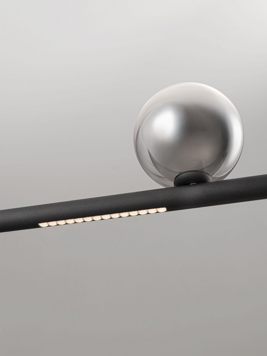 ΓΡΑΜΜΙΚΟ ΦΩΤΙΣΤΙΚΟ LED ΜΕ FUME ΓΥΑΛΙ L:120cm