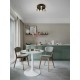 ΦΩΤΙΣΤΙΚΟ ΟΡΟΦΗΣ Triac Dimmable Sandy Black Steel & Smoke Glass 2