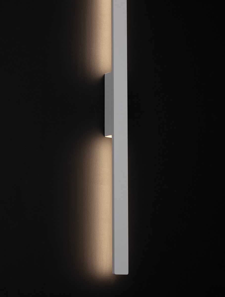 ΑΠΛΙΚΑ ΤΟΙΧΟΥ Sandy White Aluminium IP65