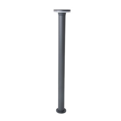OUTDOOR PILLAR 11W 3000K ALUMINUM GRAPHITE