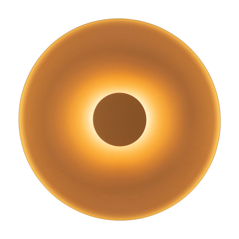 WALL LED LIGHT 6W 3000K LIGHT BROWN METAL - ALUMINIUM - ACRYLIC