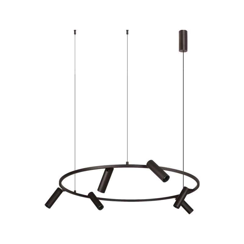 PENDANT LED LIGHT 29W 3000K SANDY BLACK MOVABLE SPOTS