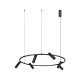 PENDANT LED LIGHT 29W 3000K SANDY BLACK MOVABLE SPOTS