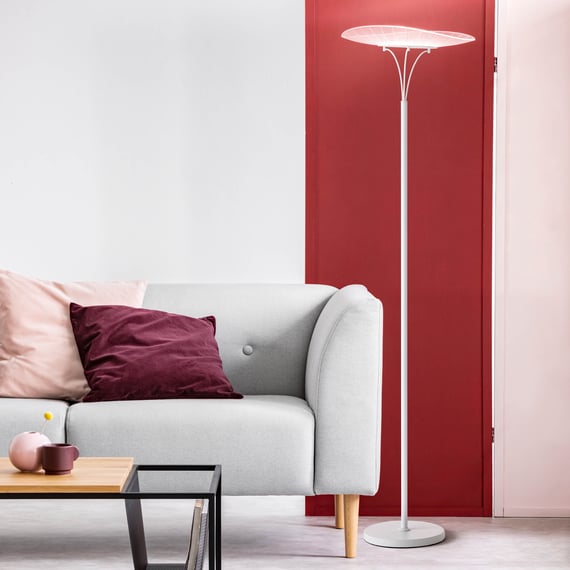 ΕΠΙΔΑΠΕΔΙΟ ΦΩΤΙΣΤΙΚΟ LED METHACRYLATE WHITE FRAME ITALY