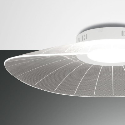 ΦΩΤΙΣΤΙΚΟ ΟΡΟΦΗΣ LED ΛΕΥΚΟ METHACRYLIC D:59cm ITALY