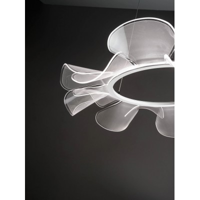 ΚΡΕΜΑΣΤΟ ΦΩΤΙΣΤΙΚΟ LED METHACRYLATE WHITE ITALY