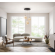 ΚΡΕΜΑΣΤΟ3ΦΩΤΟ ΦΩΤΙΣΤΙΚΟ LED AMBRA GLASS 42W ITALY