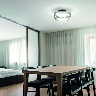 ΦΩΤΙΣΤΙΚΟ ΟΡΟΦΗΣ Matt varnished metal frame.Double glass diffuser 
