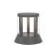 OUTDOOR FLOOR LIGHT LED 8W 3000K ALUMINIUM GRAPHITE