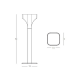 OUTDOOR FLOOR LIGHT LED 11W 3000K ALUMINIUM GRAPHITE
