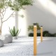 BOLLARD LED LIGHT 8W 3000K GRAPHITE- WOOD IP65