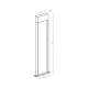 OUTDOOR BOLLARD LED LIGHT 6.5W 3000K GRAPHITE IP65