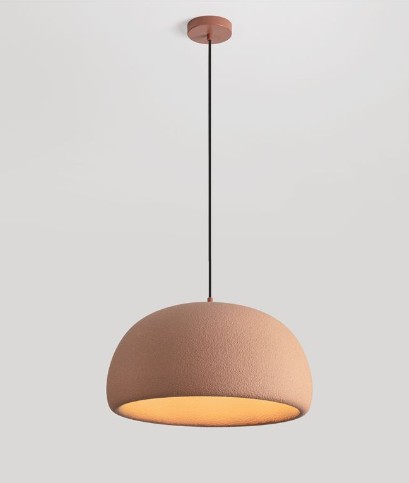 ΚΡΕΜΑΣΤΟ ΜΟΝΟΦΩΤΟ Stone Red Polyurethane & Resin D:50cm